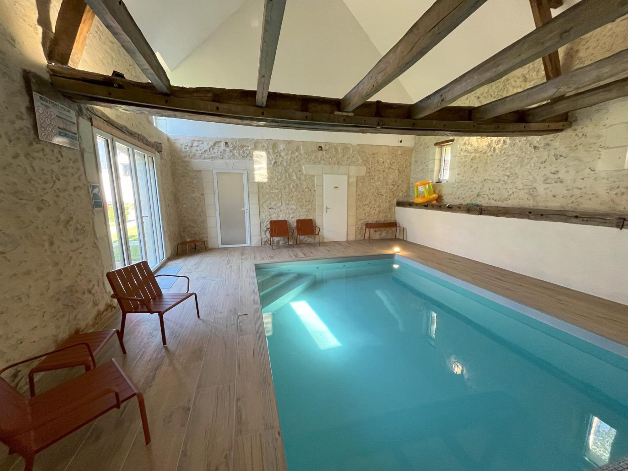 Les Gites De La Pellerie - 2 Piscines Interieur & Exterieur - Touraine - 3 Gites - Familial, Calme, Campagne Saint-Branchs Bagian luar foto